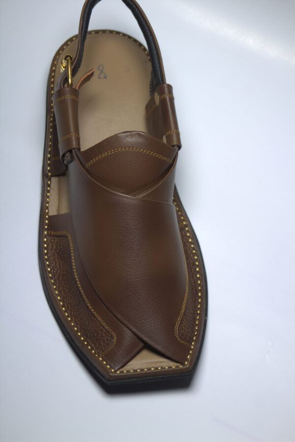 Brown Printed Peshawar Zalmi - Image 3