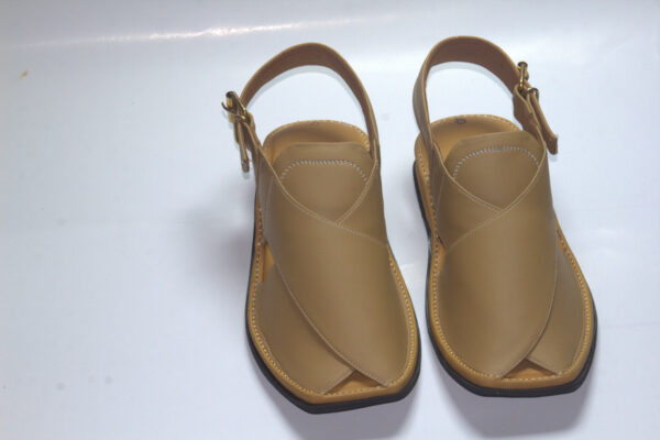 Mustard Zardari-Peshaweri Chappal - Image 6