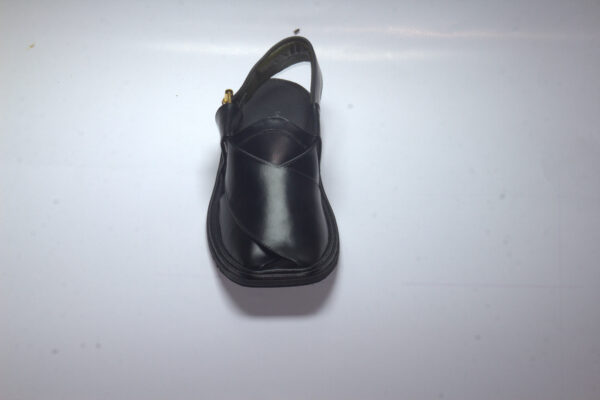 Black Smart Zalmi-Peshaweri Chappal - Image 7