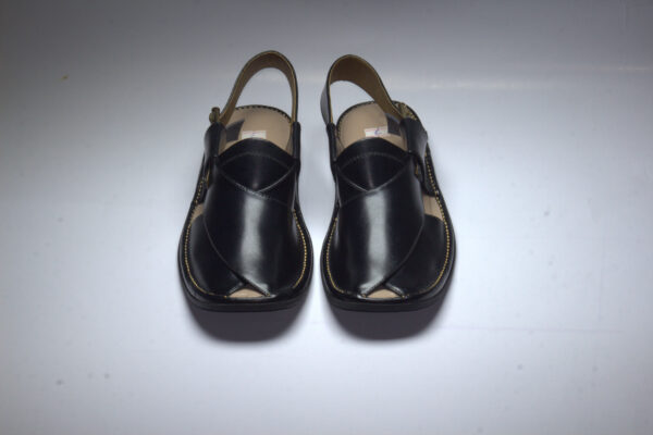Black Gogo-Peshaweri Chappal
