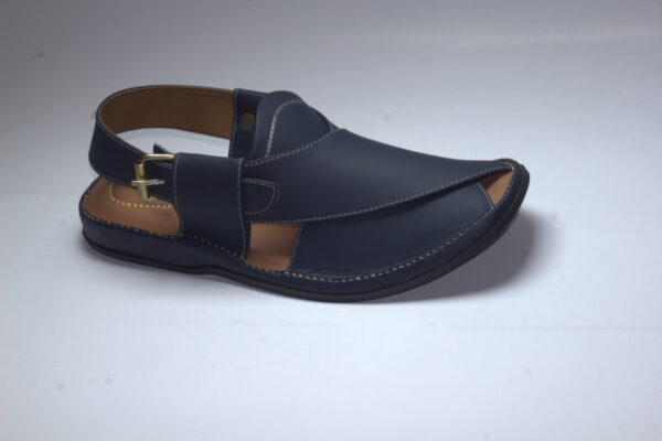 Blue Gogo-Peshaweri Chappal - Image 3
