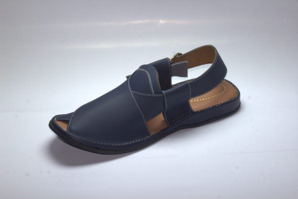 Blue Gogo-Peshaweri Chappal - Image 5