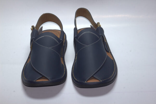 Blue Gogo-Peshaweri Chappal - Image 6
