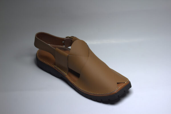 Mustard Vabrum Sole Kaptaan-Peshawari Chappal