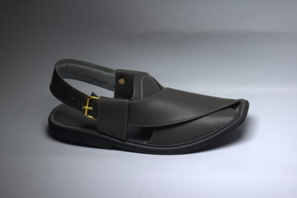 Grey Smart Zalmi-Peshawari Chappal - Image 4