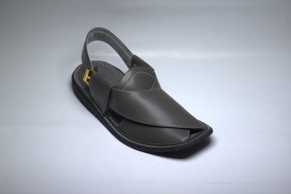 Grey Smart Zalmi-Peshawari Chappal - Image 2