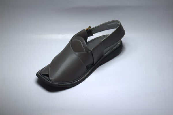 Grey Smart Zalmi-Peshawari Chappal - Image 3