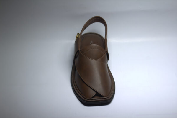 Brown Smart Zalmi-Peshawari Chappal - Image 4
