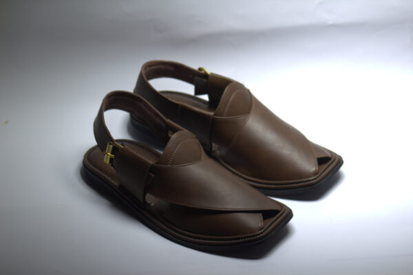 Brown Smart Zalmi-Peshawari Chappal