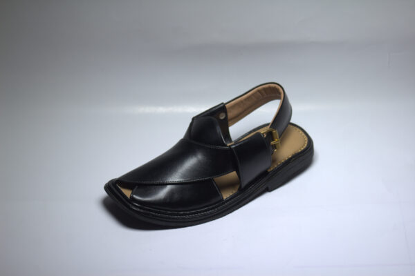 Black Smart Zalmi-Peshawari Chappal