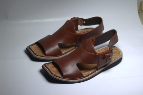 Red Rocket Panjedari-Peshawari Chappal - Image 4