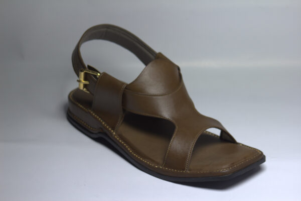 Brown Smart Panjedara-Peshawari Chappal - Image 3