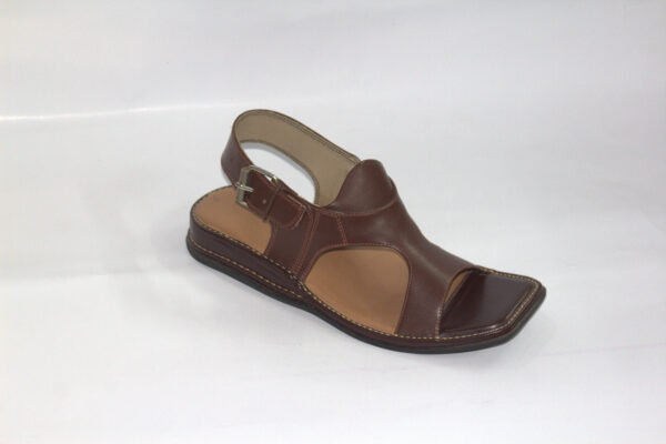 Choclate Brown Smart Panjedara-Peshawari Chappal - Image 6