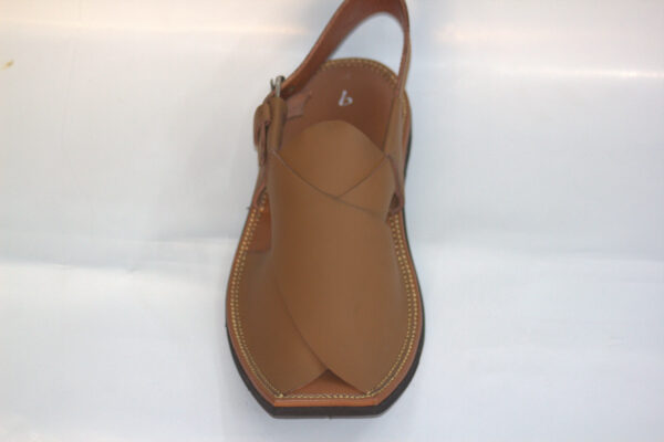 Camel colour UPPERTOUCH-Peshawari Chappal - Image 3