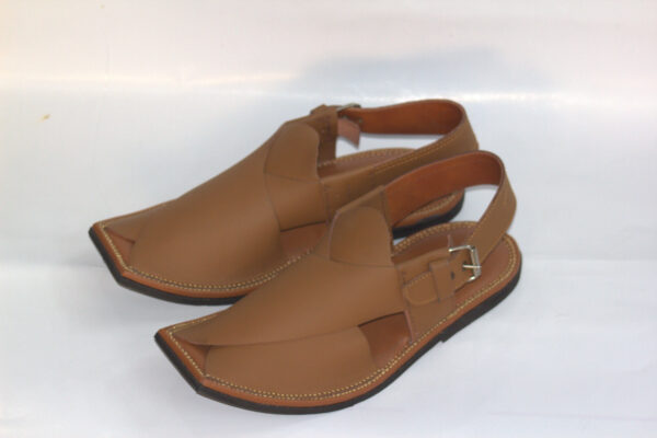 Camel colour UPPERTOUCH-Peshawari Chappal - Image 5