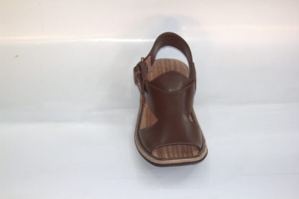 Brown Rocket Panjedara-Peshawari Chappal - Image 4