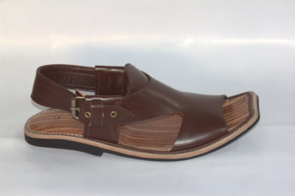 Brown Rocket Panjedara-Peshawari Chappal - Image 3